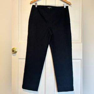 Lafayette 148 flat front skinny cropped pant size 4